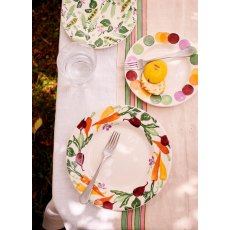 Emma Bridgewater Carrots & Beets Large Dinner Plate 10.5 Inch