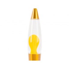 Leitmotiv Table Lamp Funky Rocket Lava - Yellow