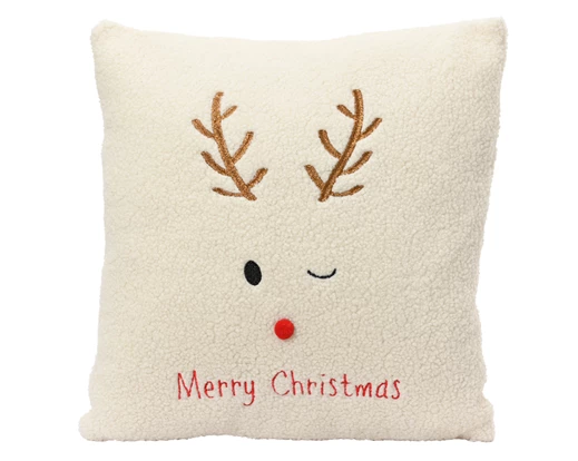 Cushion With Deer Face
