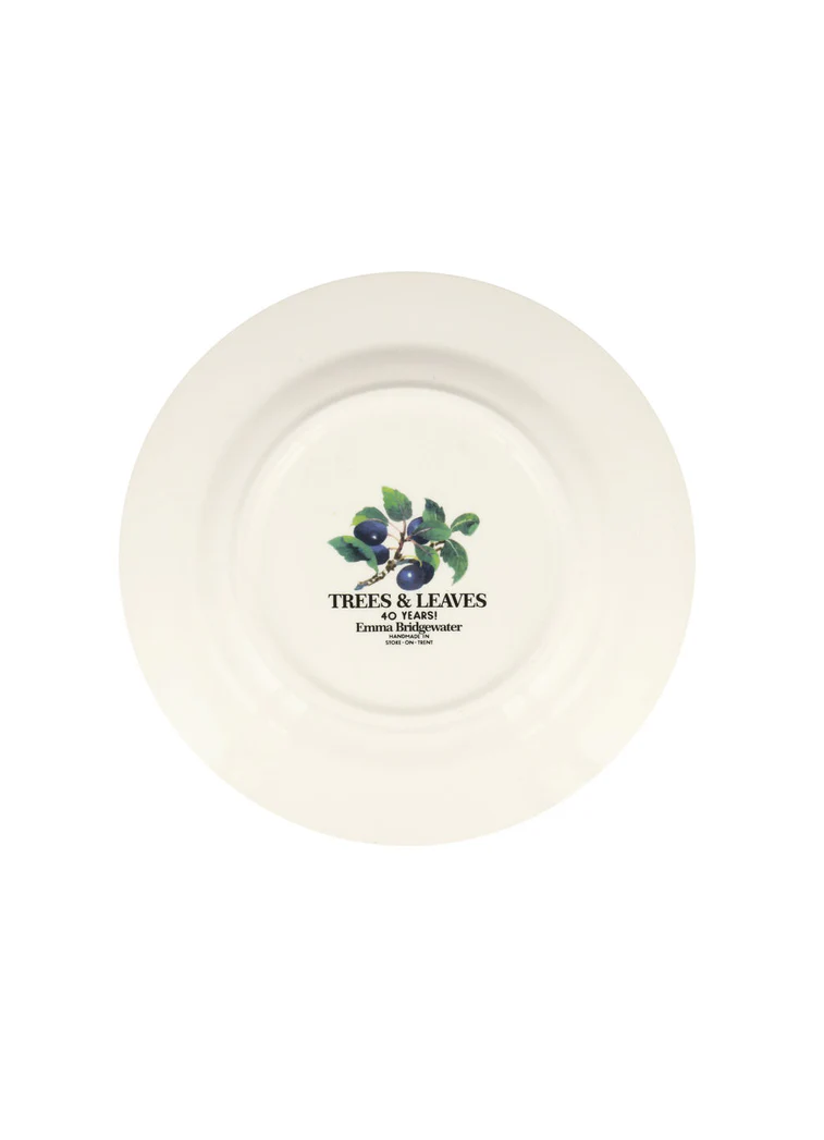 Emma Bridgewater Damson Medium Dinner Plate 8.5 Inch