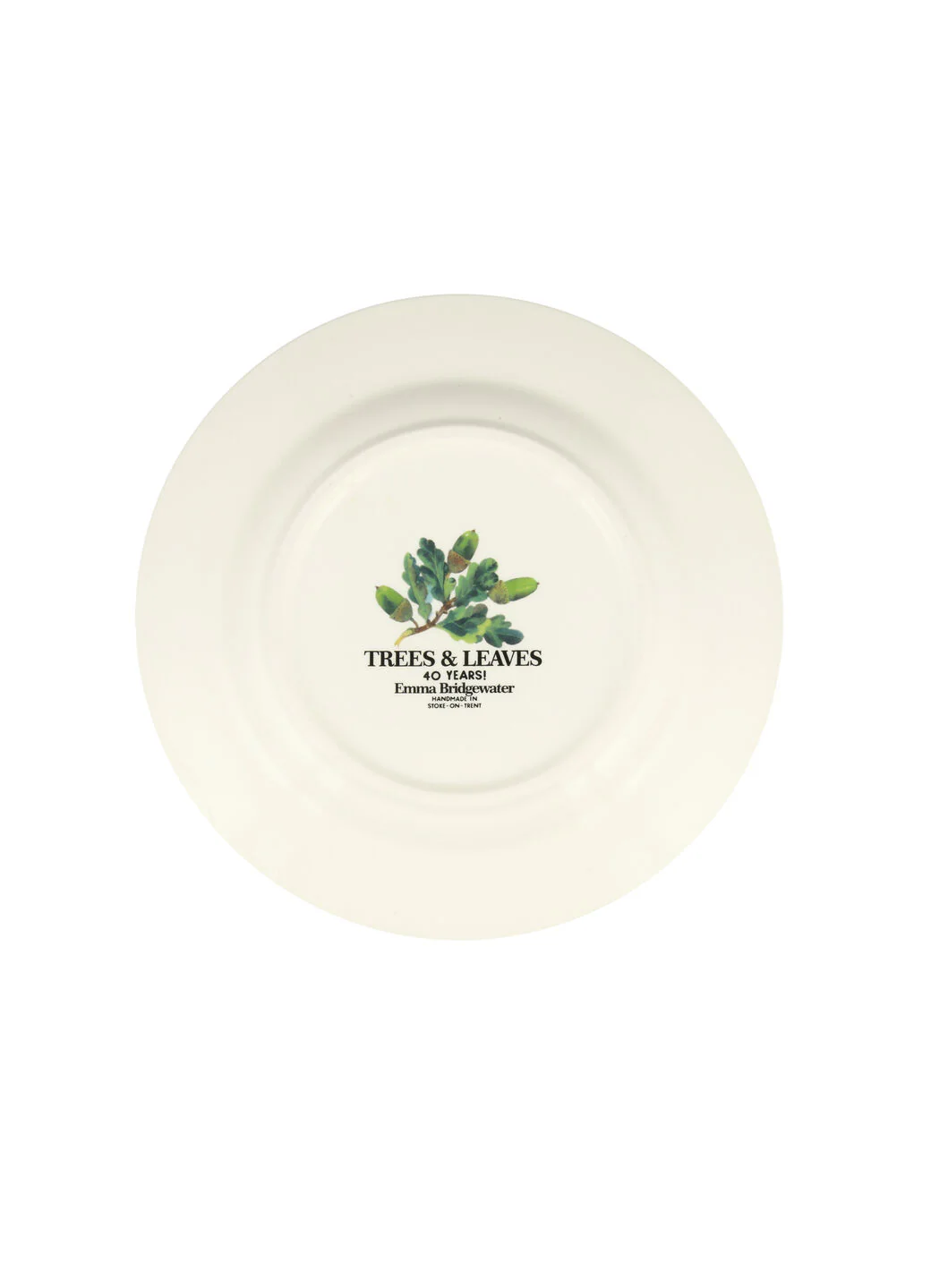 Emma Bridgewater Acorns Medium Dinner Plate 8.5 Inch