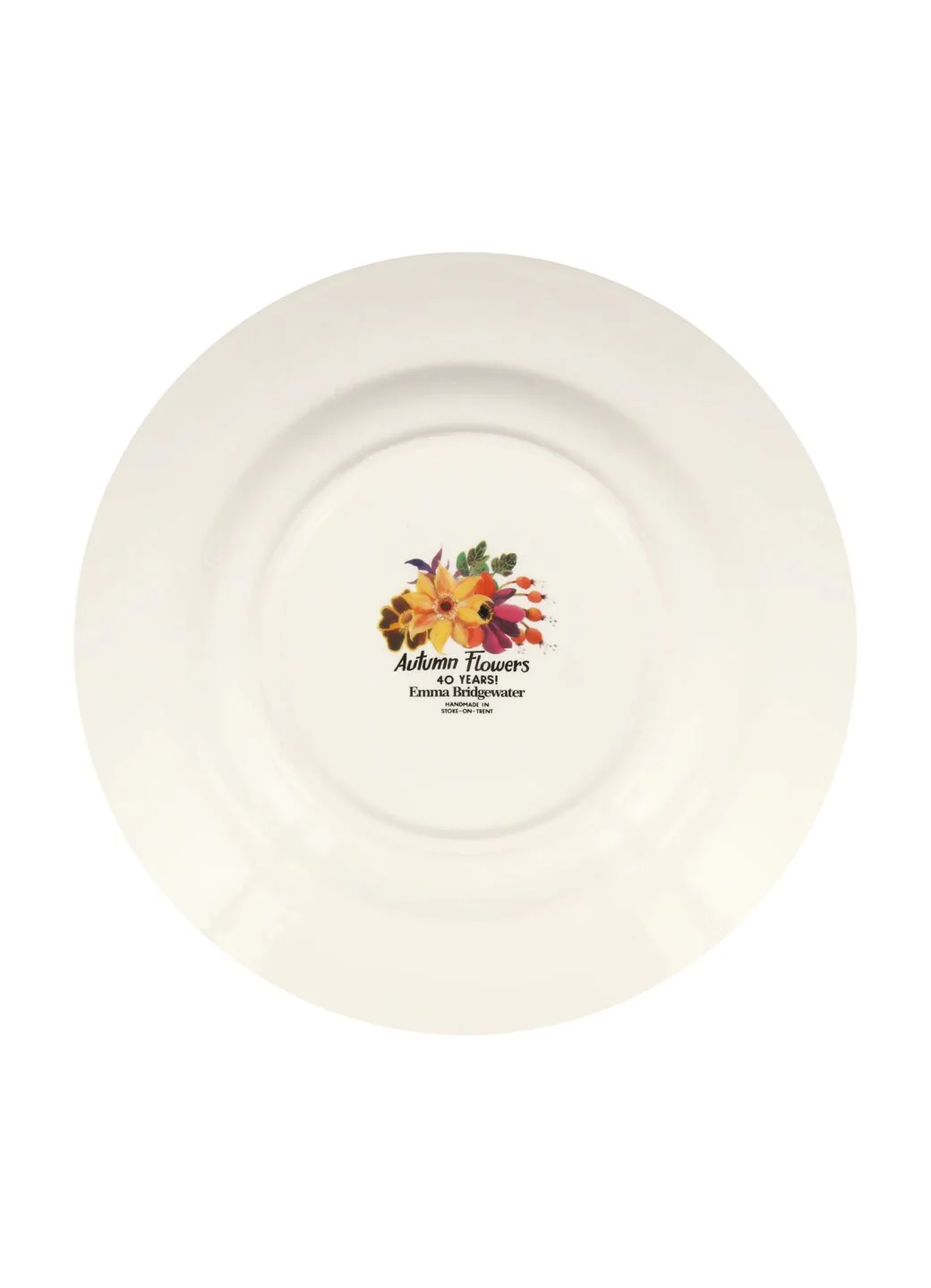 Emma Bridgewater Autumn Flowers Large Dinner Plate 10.5 Inch