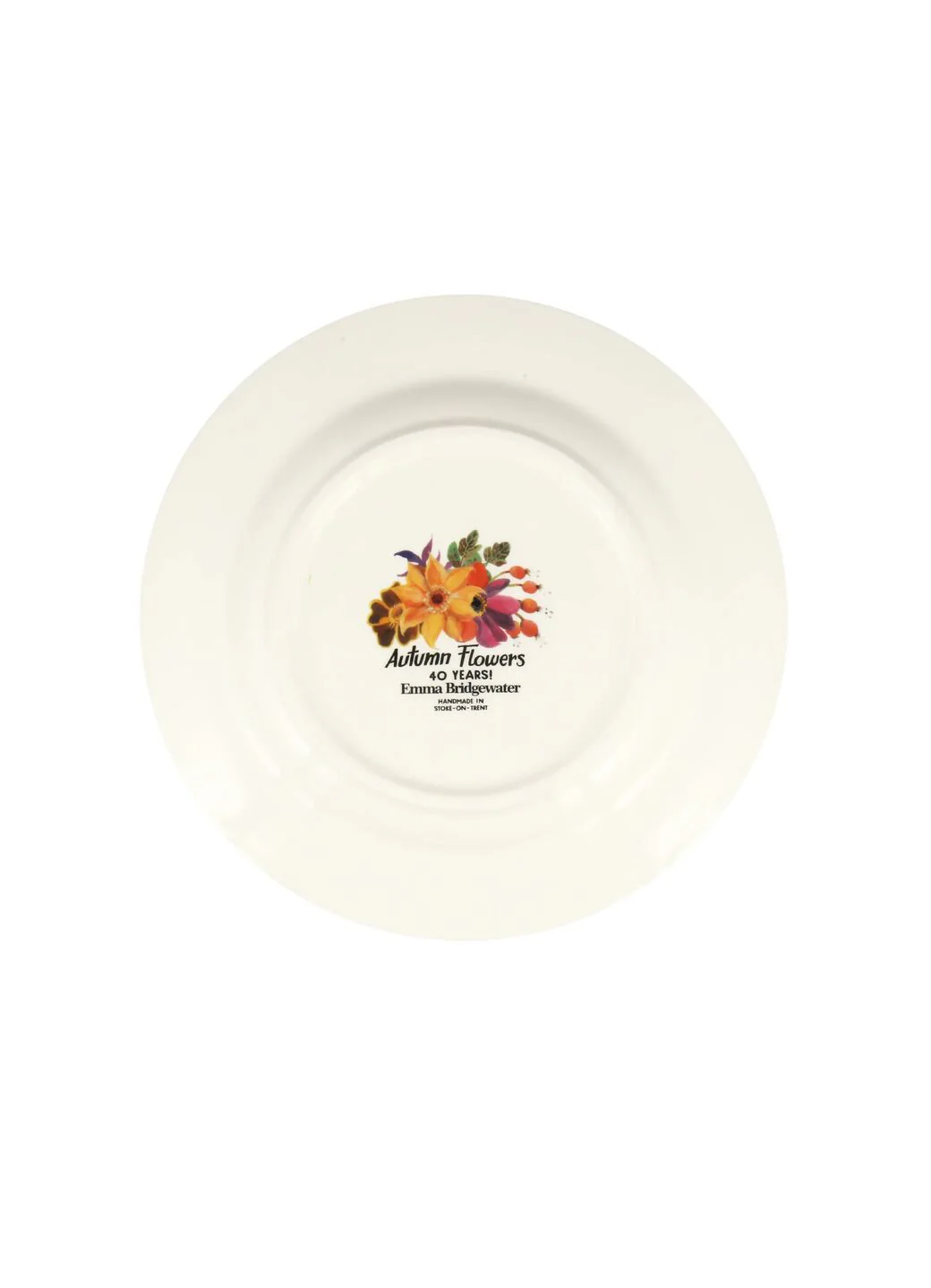 Emma Bridgewater Autumn Flowers Medium Dinner Plate 8.5 Inch