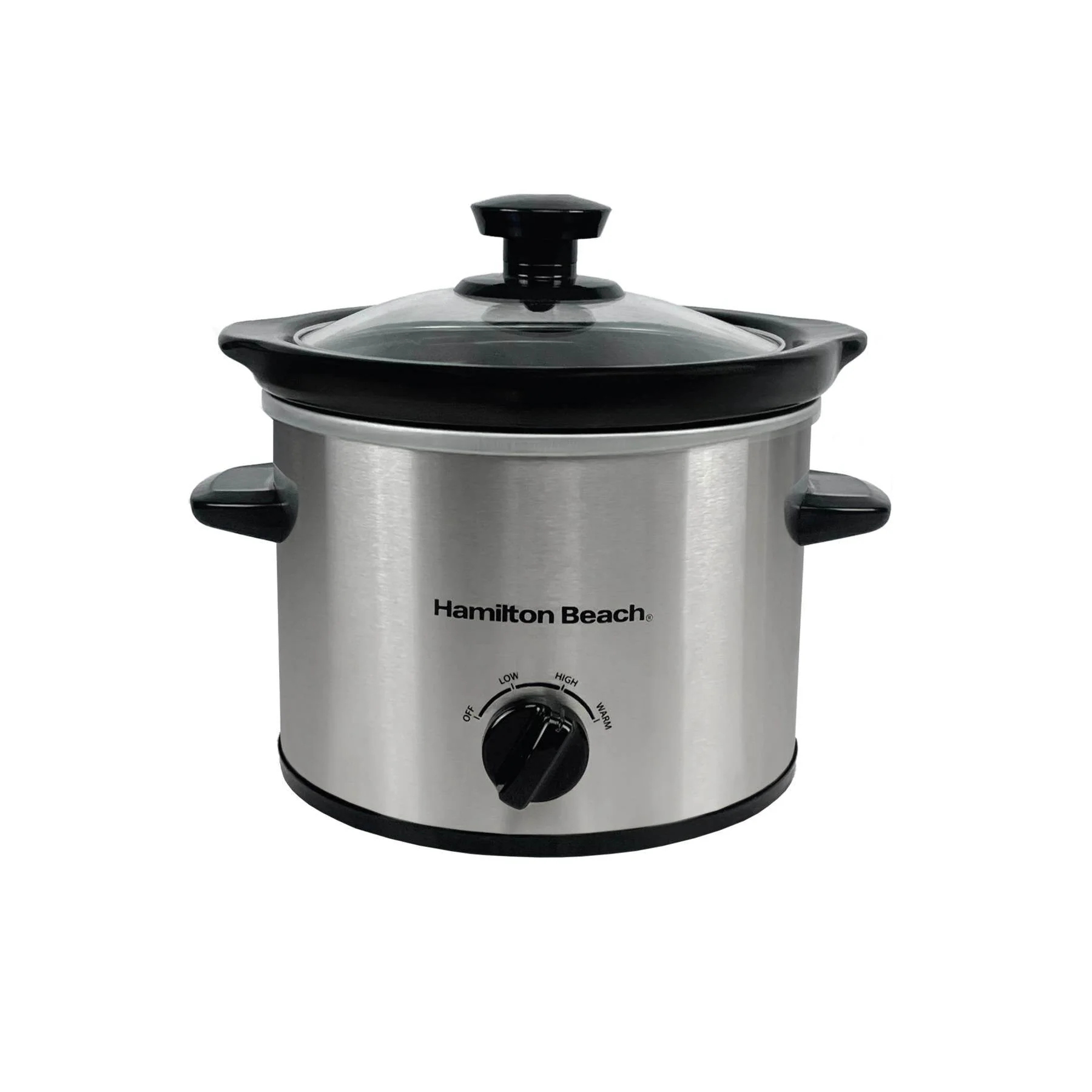 Hamilton Beach The Mighty Mini 1.8L Slow Cooker - Silver