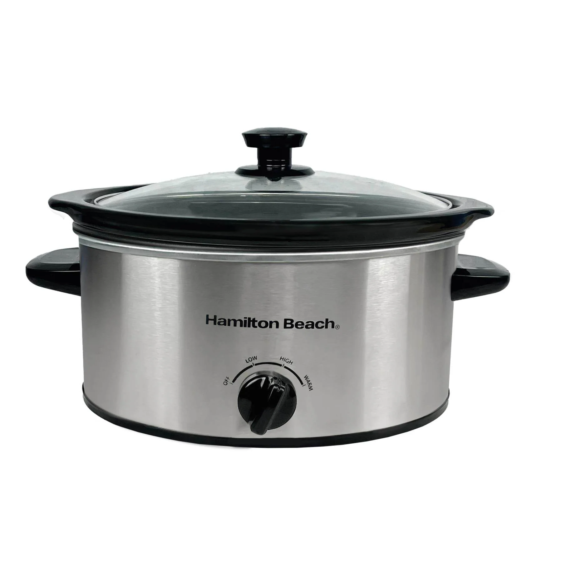 Hamilton Beach The Comfort Cook 3.5L Slow Cooker - Silver