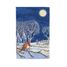 Emma Bridgewater Midnight Robin Tea Towel