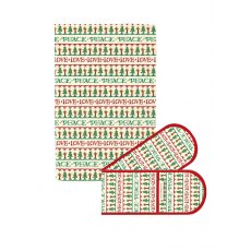 Emma Bridgewater Christmas Joy Double Oven Glove & Tea Towel Set