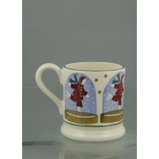 Emma Bridgewater Ice Skater Snow Globe 1/2 Pint Mug