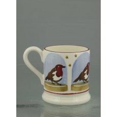 Emma Bridgewater Robin Snow Globe 1/2 Pint Mug