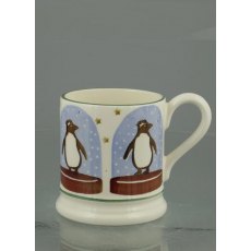 Emma Bridgewater Penguin Snow Globe 1/2 Pint Mug