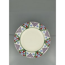 Emma Bridgewater Christmas Quilt Medium Dinner Plate 8.5 Inch