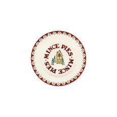 Emma Bridgewater Gingerbread Mince Pies Medium Dinner Plate 8.5 Inch