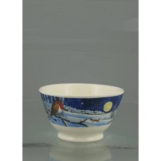 Emma Bridgewater Midnight Robin Small Old Bowl