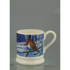 Emma Bridgewater Midnight Robin 1/2 Pint Mug