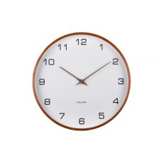 Karlsson Wall Clock Acento - White