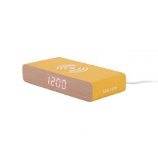 Karlsson Alarm Clock Retro Flat LED - Bright Yellow