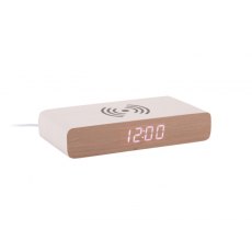 Karlsson Alarm Clock Retro Flat LED - White