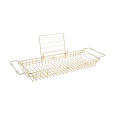 Present Time Bath Tub Caddy - Gold Plated