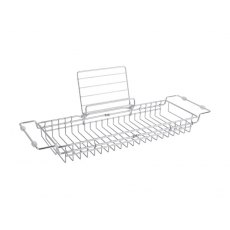 Present Time Bath Tub Caddy - Chrome
