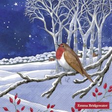 Emma Bridgewater Napkins Midnight Robin