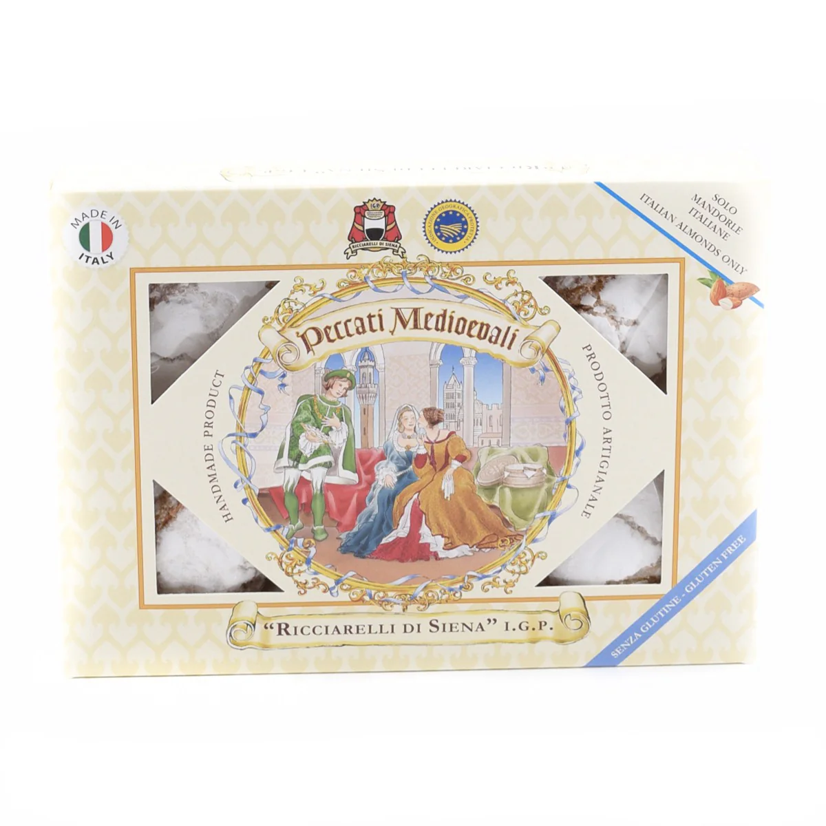 La Fabbrica Del Panforte Peccati Medioevali Ricciarelli di Siena Gluten Free 165g