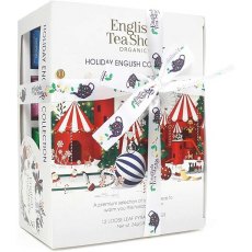 English Tea Shop Holiday White Prism - 12 Pyramid Gift Pack English Tea Shop Holiday White Prism - 12 Pyramid Gift Pack