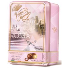 Vergani ROMA Milk Chocolate Pralines with Tiramisu Cream 100g Vergani ROMA Milk Chocolate Pralines with Tiramisu Cream 100g