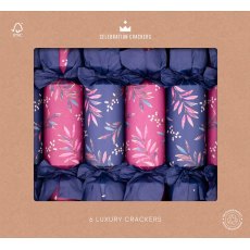 Celebration Crackers Jewelled Sprig 13" Luxury Crackers - 6 Pack