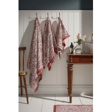 William Morris At Home Larkspur Brick Towels
