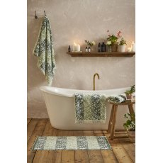 William Morris At Home Rose Stripe Sage Towels