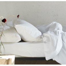 Designers Guild Loweswater Chalk White Quilt Cover