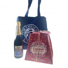 Portmeirion Bubbles & Panettone Gift Tote Bag