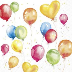 IHR Napkins Birthday Balloons
