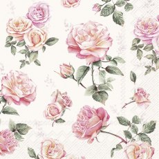 IHR Napkins Beth Cream