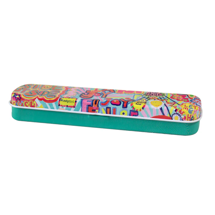 Arthouse Unlimited Pen In Tin Case - Full Of Joy