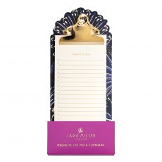 Sara Miller Anniversary Magnetic Clipboard With List Pad