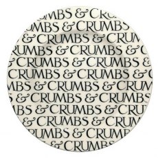 Black Toast 6.5' Plate