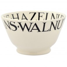 Emma Bridgewater Black Toast Nuts Old Bowl