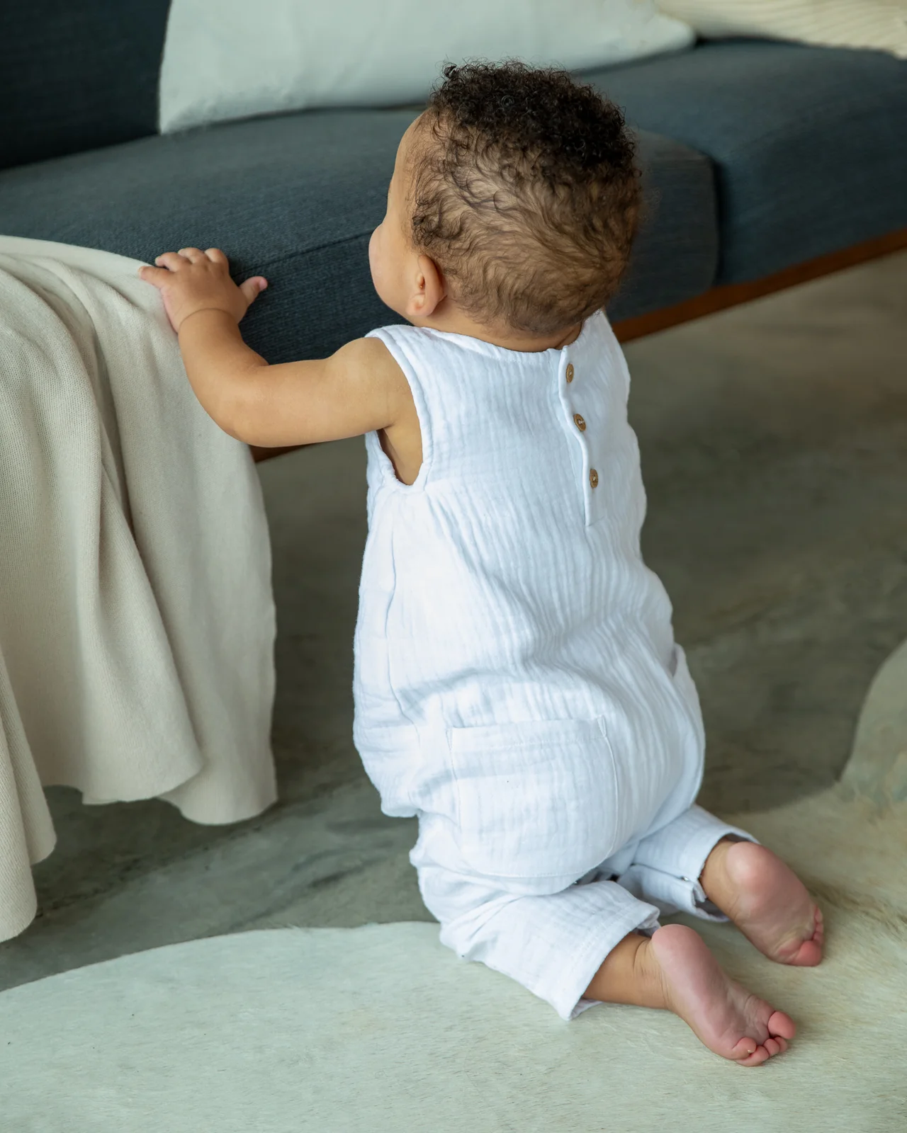 Powder Cygnet Jumpsuit - White Powder Cygnet Jumpsuit - White