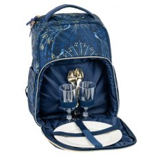 Sara Miller Anniversary 2 Person Insulated Back Pack with Contents