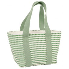 Summerhouse Portofino Insulated Hand Woven Tote Bag Juniper Green 7L