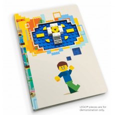 LEGO Stationery Reclaim & Recycle Dotted Notebook With Gel Pen - Thoughts LEGO Stationery Reclaim & Recycle Dotted Notebook With Gel Pen - Thoughts
