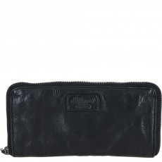 Ashwood Leather Vintage Purse - Black D100 Ashwood Leather Vintage Purse - Black D100