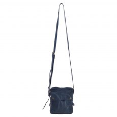 Ashwood Leather Crossbody Bag - Navy D101 Ashwood Leather Crossbody Bag - Navy D101