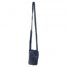 Ashwood Leather Crossbody Bag - Navy D101 Ashwood Leather Crossbody Bag - Navy D101