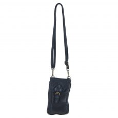 Ashwood Leather Crossbody Smartphone Bag - Navy D99 Ashwood Leather Crossbody Smartphone Bag - Navy D99