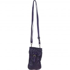 Ashwood Leather Crossbody Smartphone Bag - Purple D99 Ashwood Leather Crossbody Smartphone Bag - Purple D99