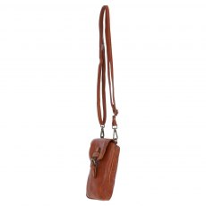 Ashwood Leather Crossbody Smartphone Bag - Tan D99 Ashwood Leather Crossbody Smartphone Bag - Tan D99