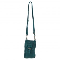 Ashwood Leather Crossbody Smartphone Bag - Teal D99 Ashwood Leather Crossbody Smartphone Bag - Teal D99