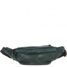 Ashwood Leather Bum Bag - Green D102